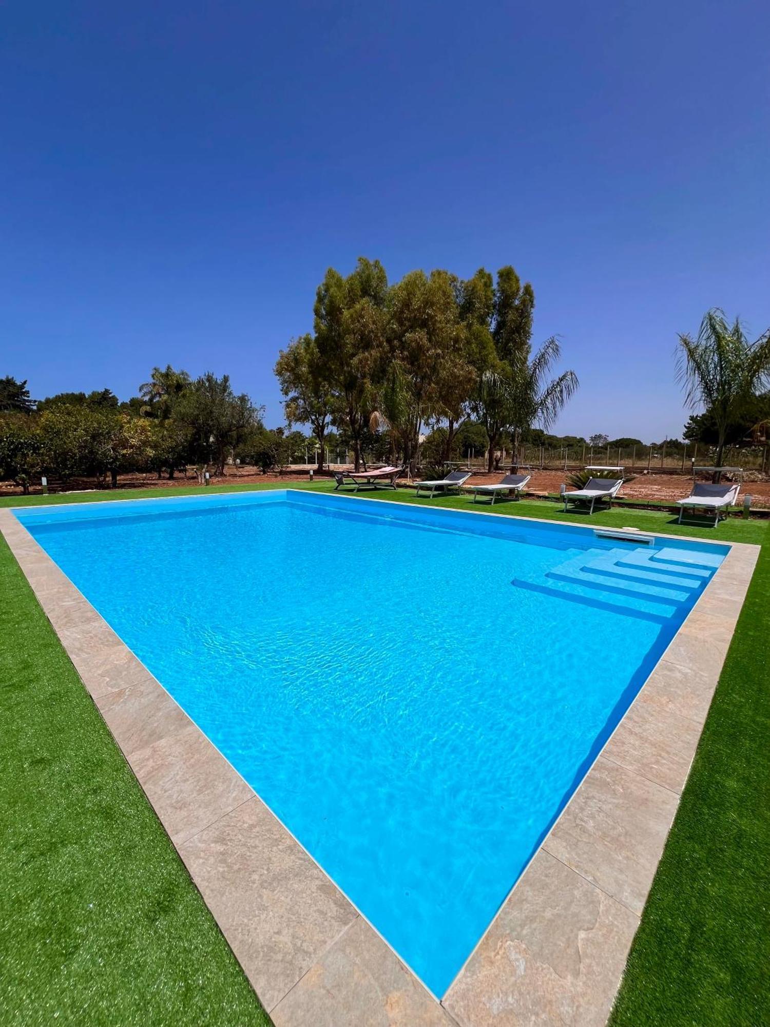 Villa Con Piscina Terrazza Dal Picciotto Марсала Экстерьер фото