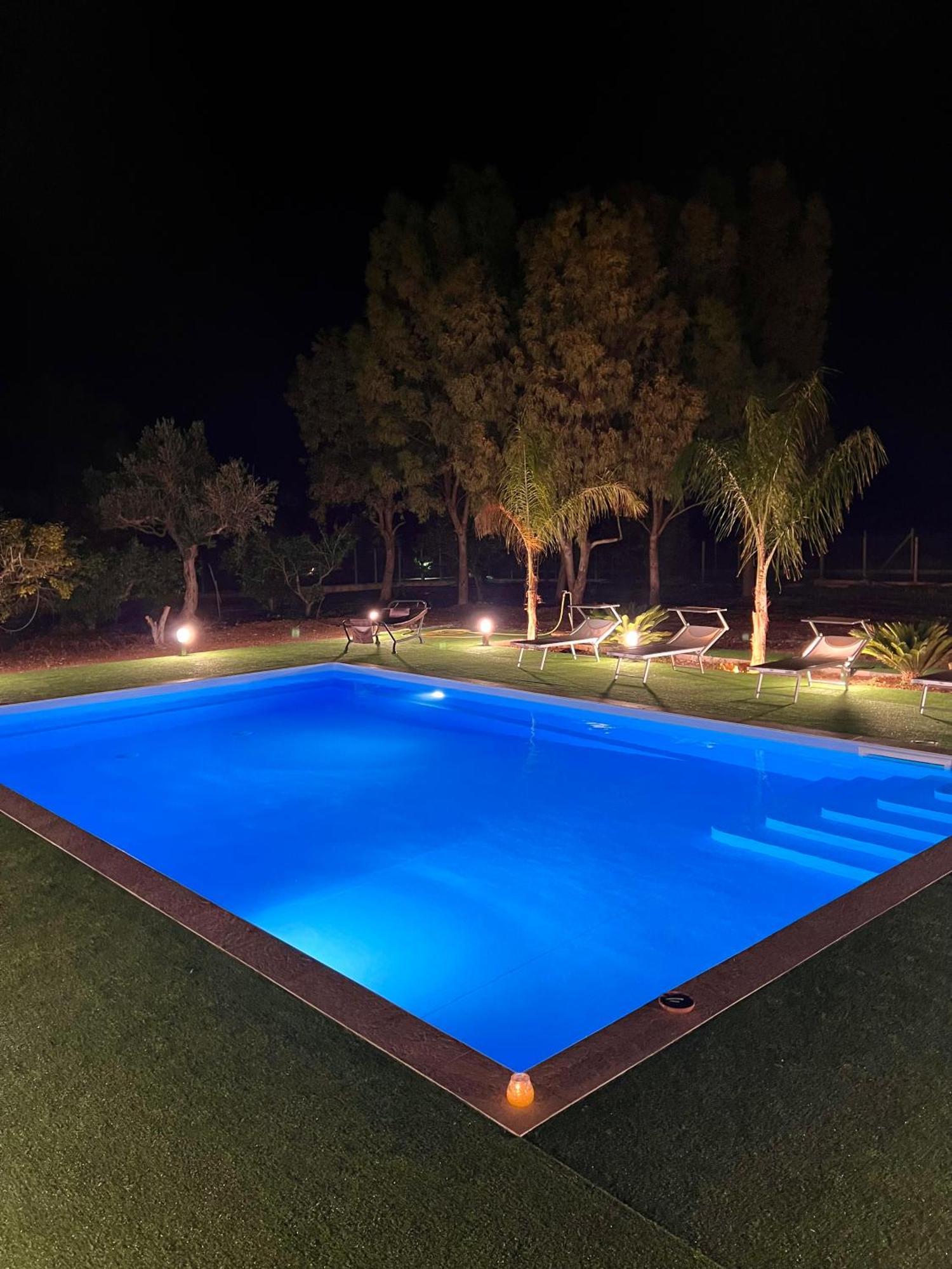 Villa Con Piscina Terrazza Dal Picciotto Марсала Экстерьер фото