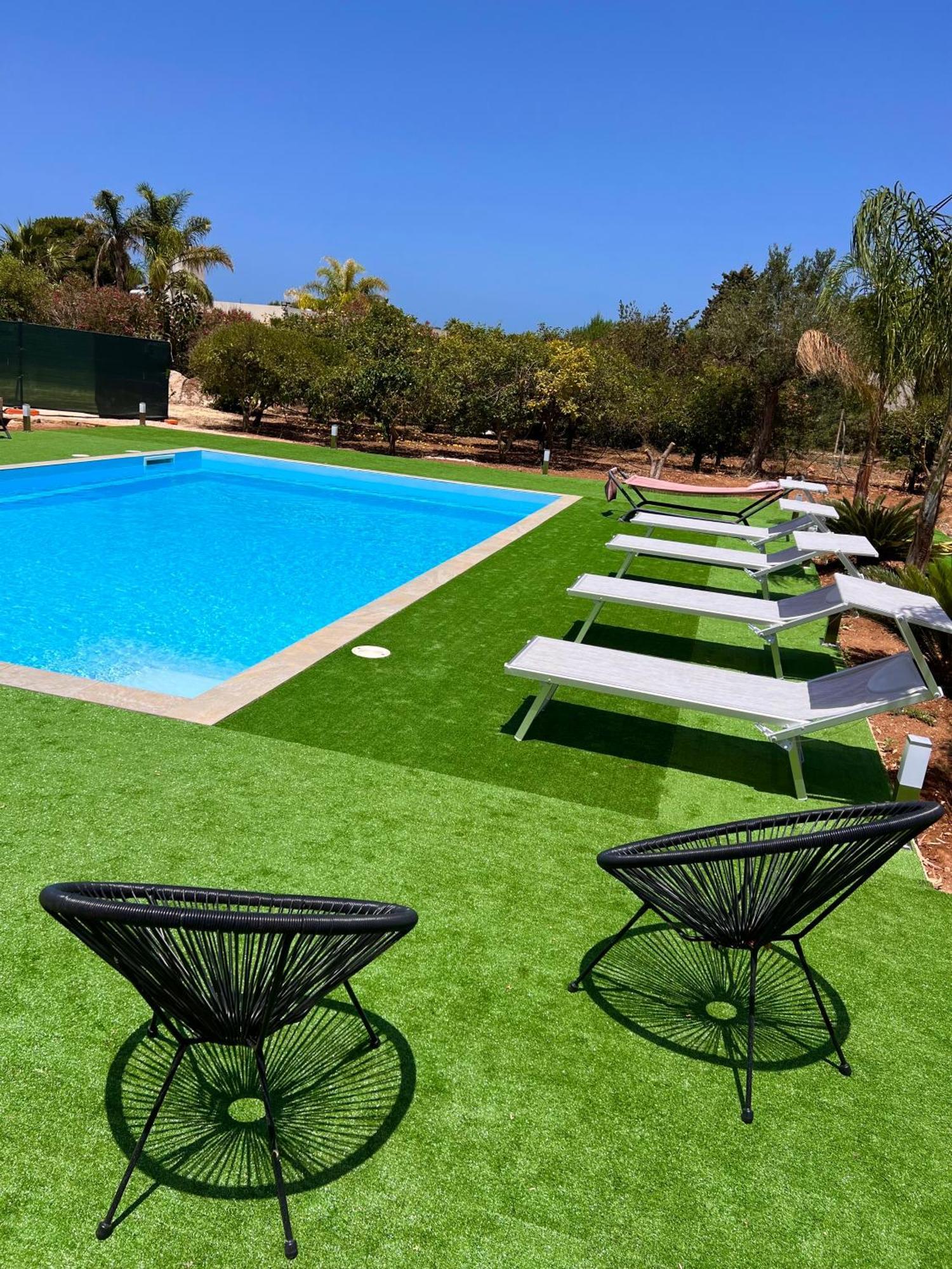 Villa Con Piscina Terrazza Dal Picciotto Марсала Экстерьер фото